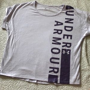 Under Armour Light Purple Loose Tee